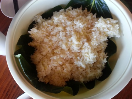 主餐：小米饭